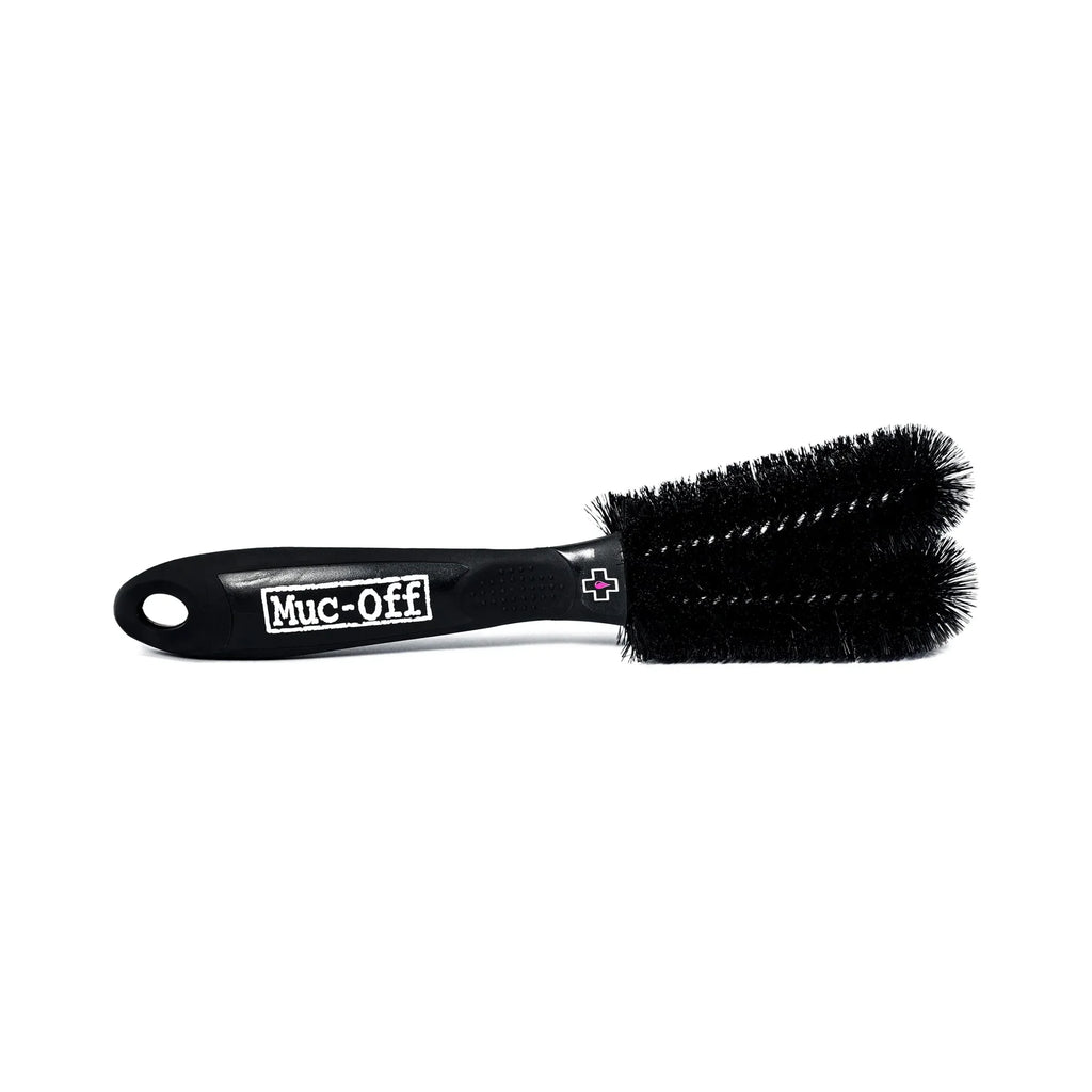 Muc-Off Two Prong Brush Spazzola a Due Teste per Raggi, Dischi e Sospensioni, codice 53101 — Muc-Off