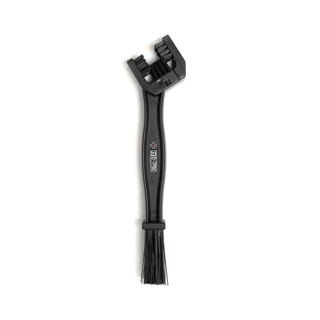 Muc-Off Motorcycle Chain Brush Spazzola Catena Moto, Pulisce 3 Lati in una Passata, codice 135715 — Muc-Off