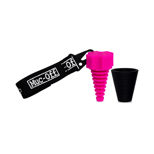 Muc-Off Motorcycle Exhaust Bung Tappo Scarico in Silicone per 2 e 4 Tempi, codice 138002 — Muc-Off