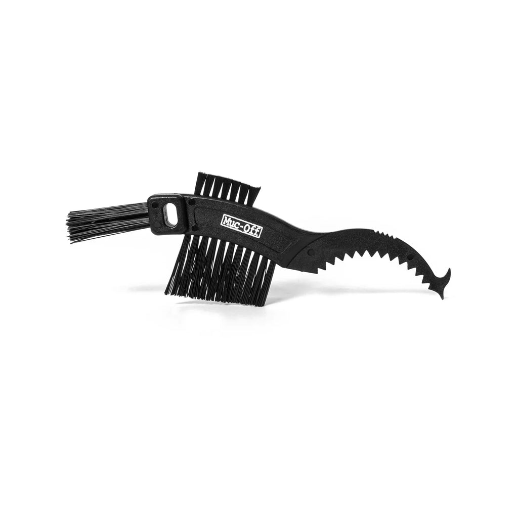 Muc-Off Claw Brush Spazzola 3 Teste con Raschietto per Catena e Corona, codice 53102 — Muc-Off