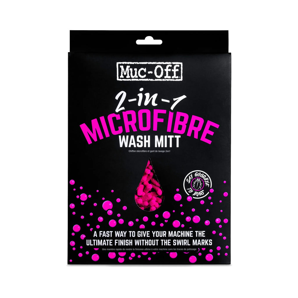 Muc-Off Wash glove 2-1 Prodotti Pulizia Moto