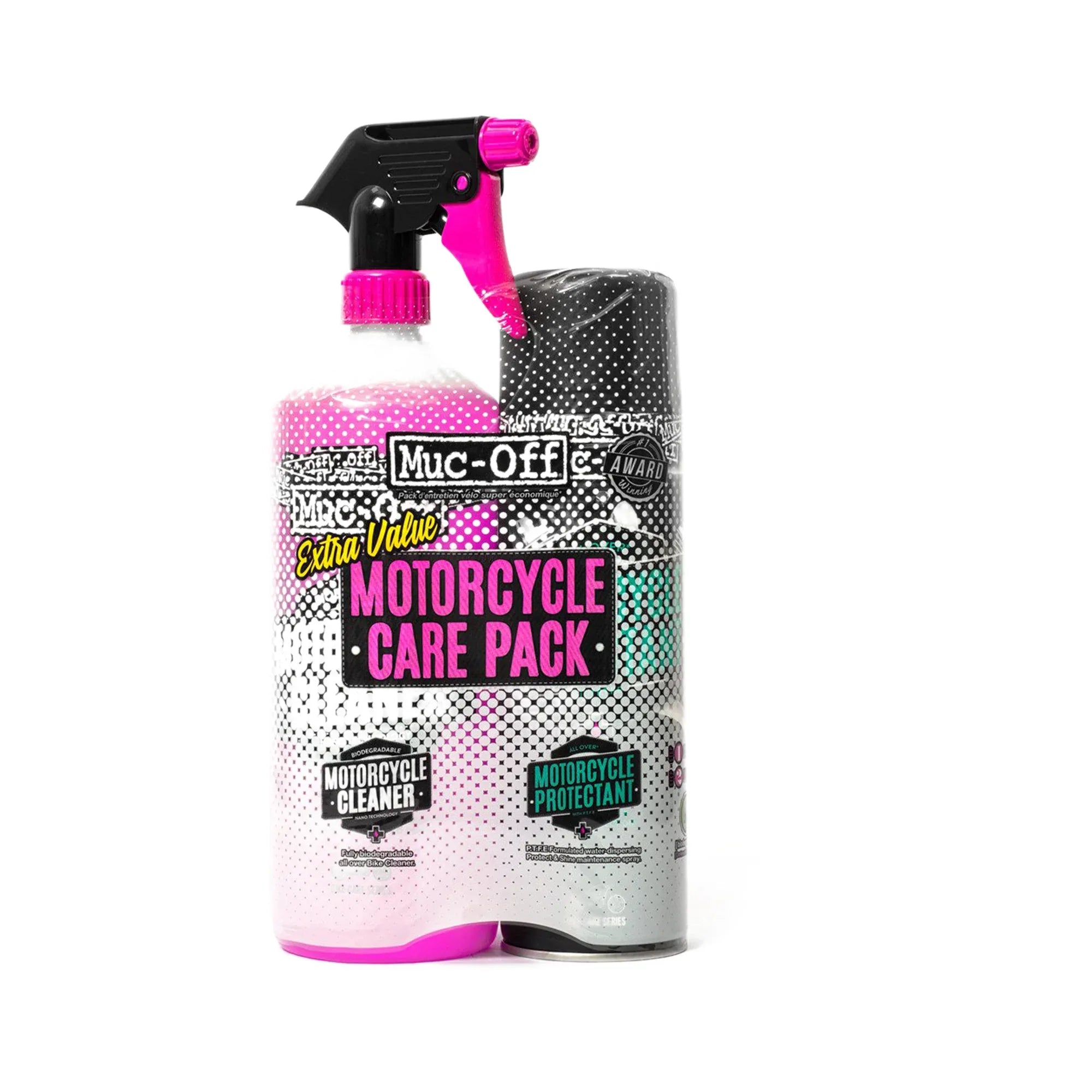 Muc-Off Motorcycle Care Duo kit Prodotti Pulizia Moto