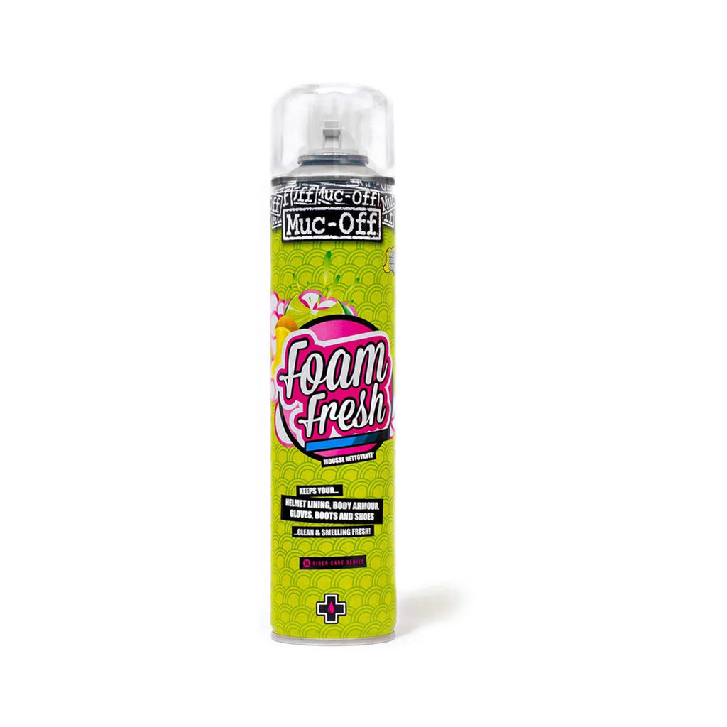 Muc-Off Foam Fresh 400ml Schiuma Detergente Interni Casco, Guanti e Protezioni, codice 53189 — Muc-Off