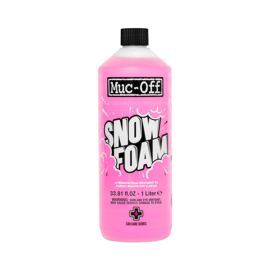 Muc-Off Snow Foam 1L Schiuma Pre-Lavaggio pH Neutro per Moto e Auto, codice 126161 — Muc-Off