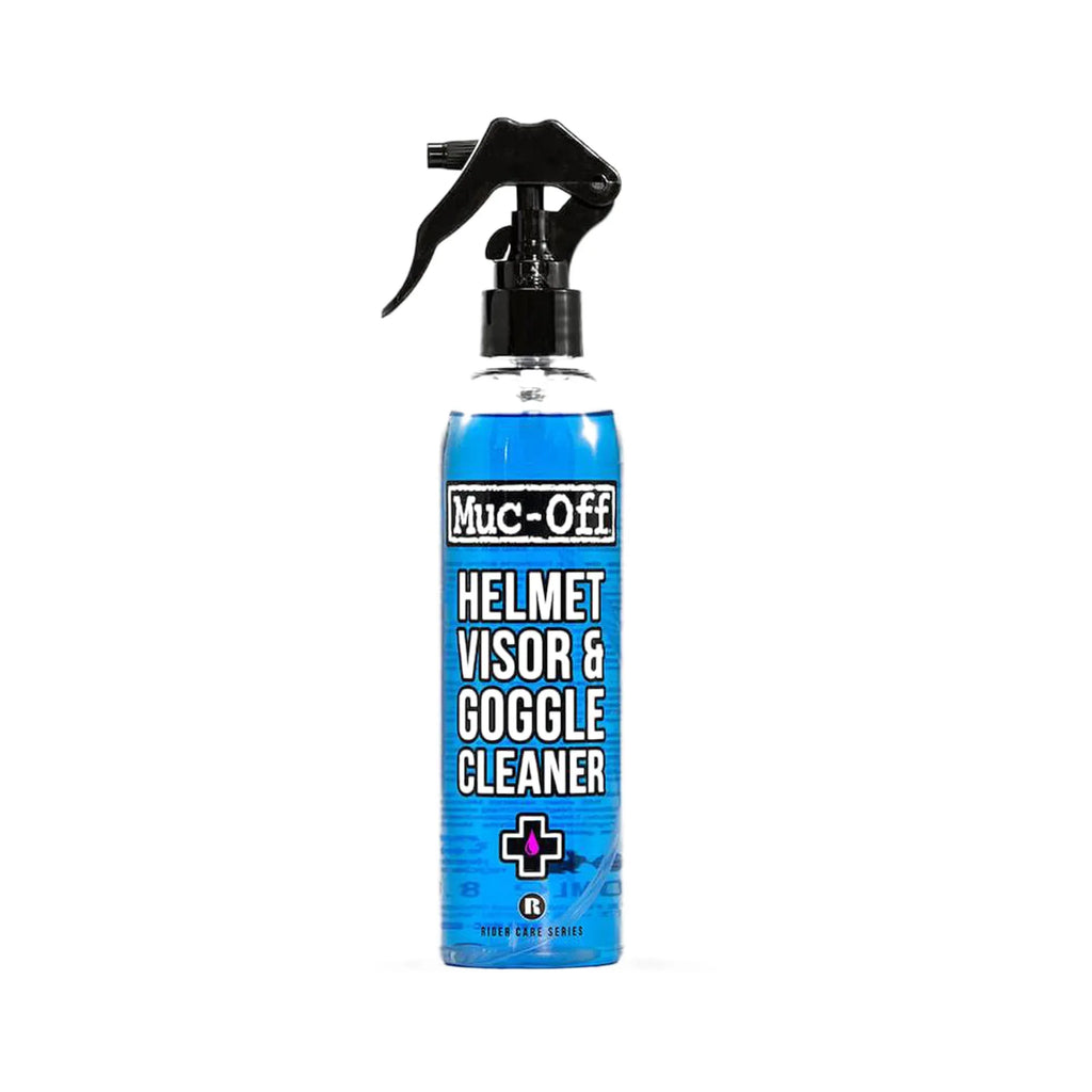 Muc-Off Helmet, Visor & Goggle Cleaner 250ml Pulitore Casco, Visiera e Maschera, codice 53184 — Muc-Off