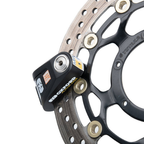 Oxford Alpha XA14 Bloccadisco 14mm con Allarme 110dB – Antifurto Moto Giallo Antifurti - Moon Bike - Vista 3