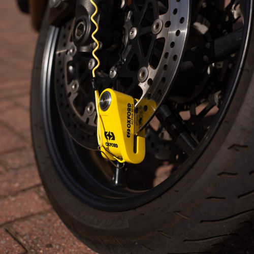 Oxford Alpha XD14 Bloccadisco 14mm – Antifurto Moto Sold Secure Gold Antifurti - Moon Bike - Vista 3