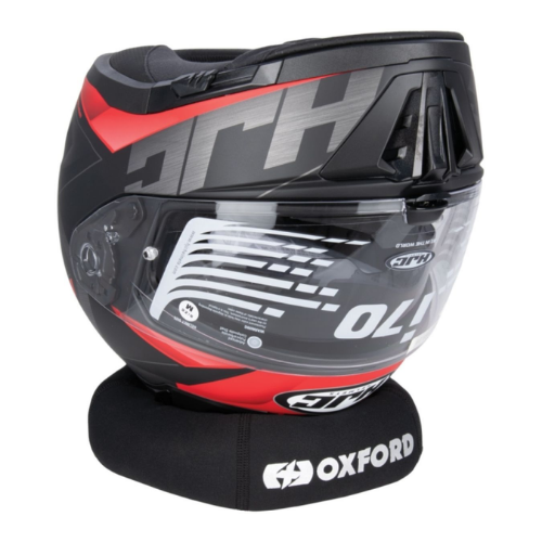 Oxford Halo Ciambella Poggiacasco – Supporto Universale per Casco Moto Nero Accessori Casco - Moon Bike - Vista 1