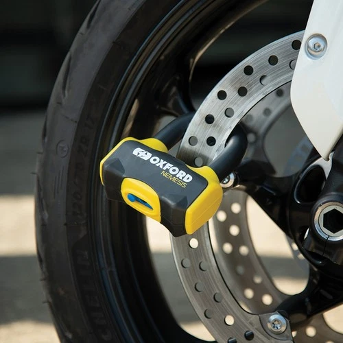 Oxford Nemesis OF33 Bloccadisco 16mm – Antifurto Moto Sold Secure Gold Antifurti - Moon Bike - Vista 3