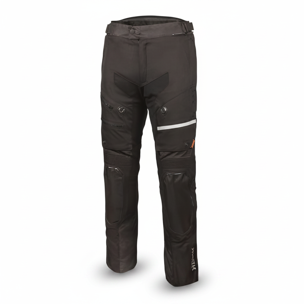 Pantaloni Moto Hevik Titanium 3 Strati Uomo Nero
