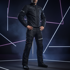 Pantaloni Moto Hevik Titanium 3 Strati Uomo Nero