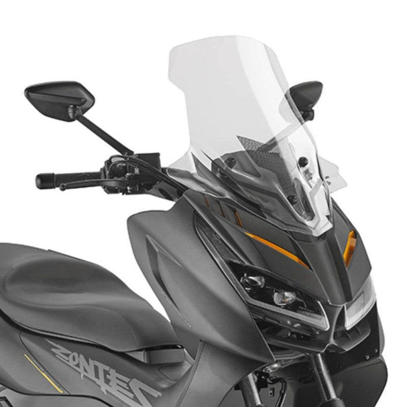 Parabrezza Kappa 7606DTK Trasparente – Zontes 368 D (2025) Parabrezza e Cupolini - Moon Bike - Vista 1