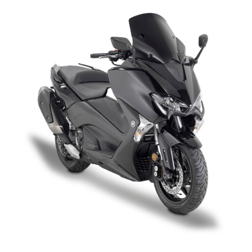 Parabrezza Basso Kappa KD2013BO Nero – Yamaha T-Max 530 (2012-2016) Parabrezza e Cupolini - Moon Bike - Vista 2