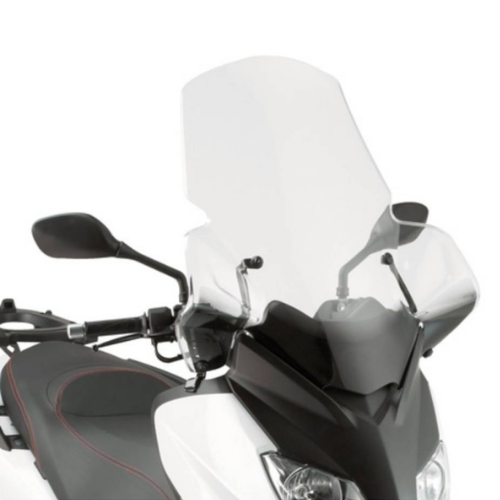 Parabrezza Kappa 446DTK Trasparente 73,5x63 cm – Yamaha X-Max 125-250 / MBK Skycruiser (2010-2013) - Moon Bike - Vista 1