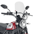 Cupolino Kappa 7407AK Trasparente 48x43,5 cm – Ducati Scrambler 800 / 400 (2015-2023) Parabrezza - Moon Bike - Vista 1