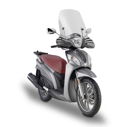 Parabrezza Kappa KD6116ST Trasparente 46x68 cm – Kymco People One 125/150 (2013-2025) Parabrezza - Moon Bike - Vista 2