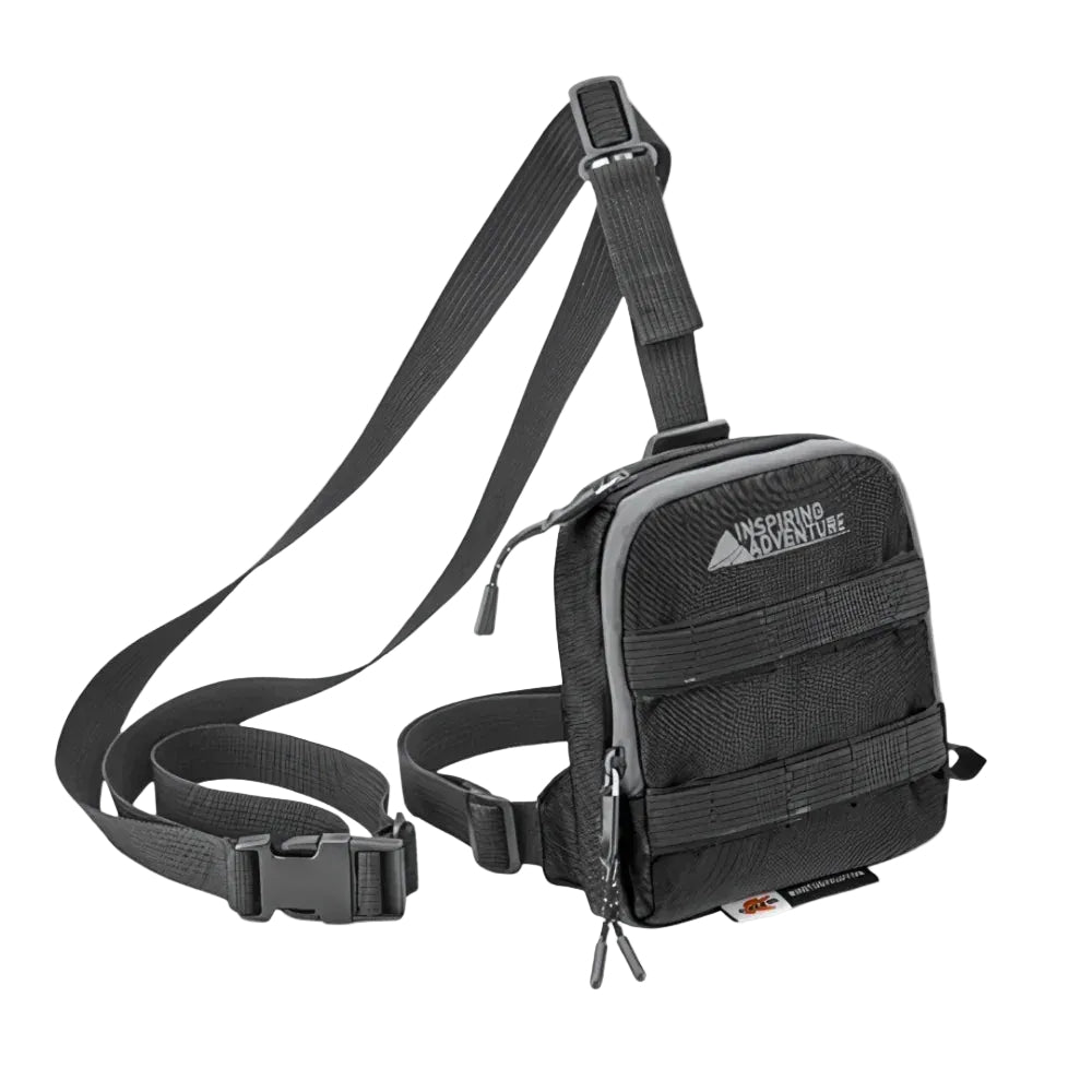 Kappa RA307R2BK Borsello da Gamba Moto 1 Litro Nero – Universale Idrorepellente Borse Moto - Moon Bike - Vista 1