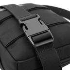 Kappa RA307R2BK Borsello da Gamba Moto 1 Litro Nero – Universale Idrorepellente Borse Moto - Moon Bike - Vista 2