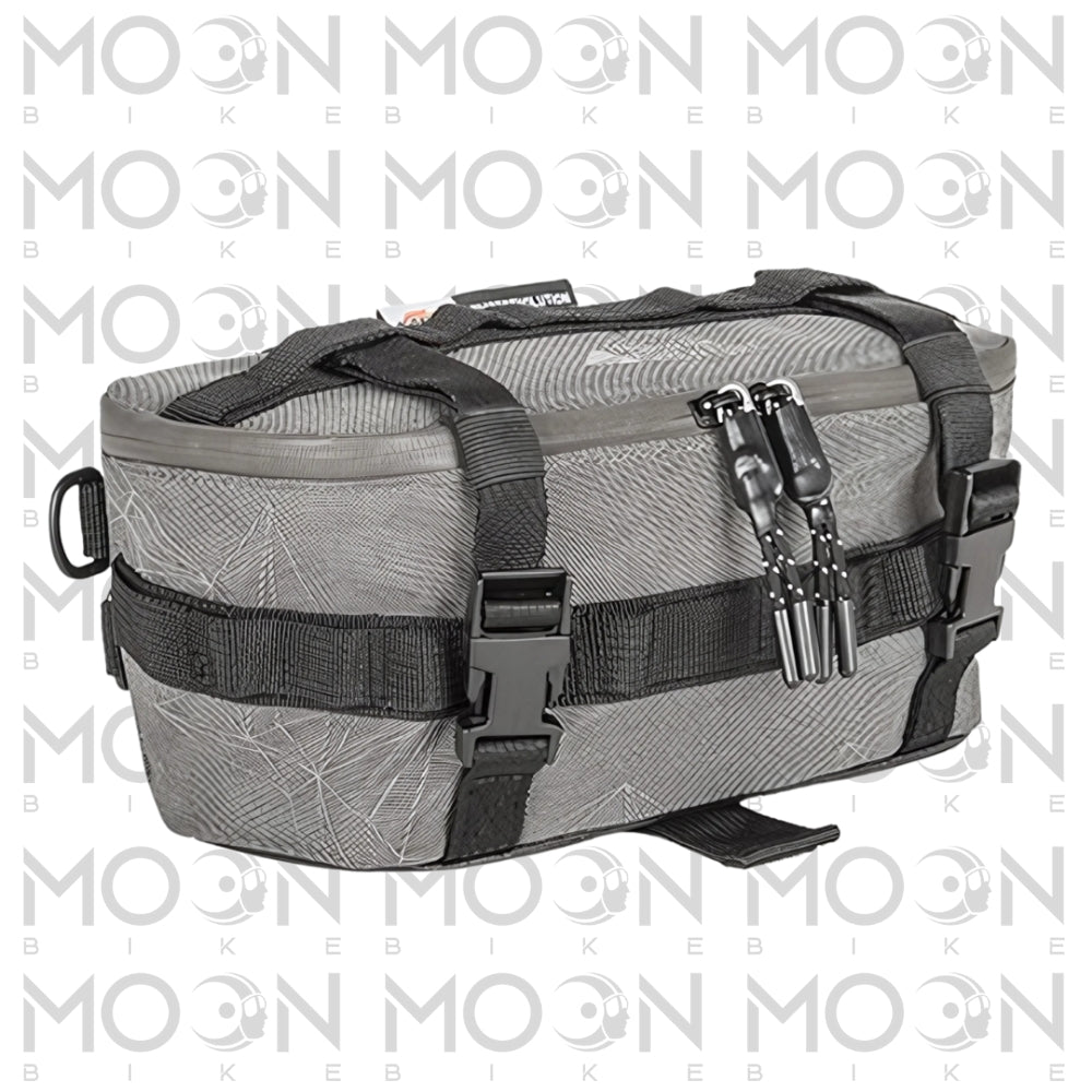 Borsello da Manubrio Kappa 3 Litri – Borsa Moto Universale Idrorepellente con Sistema M.O.L.L.E.