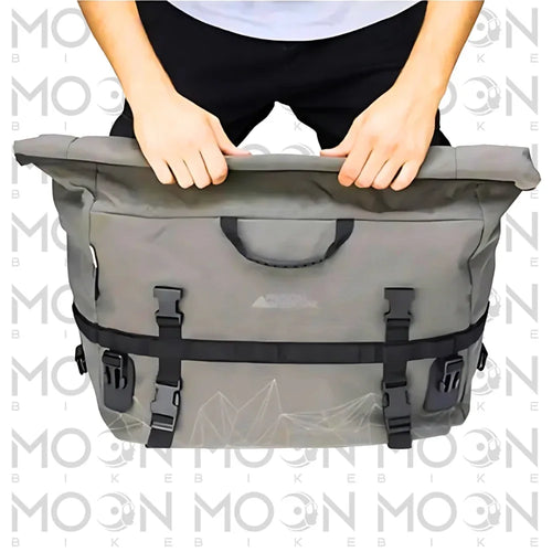 Kappa Moto Borsone da Sella Kappa RA318 32 Litri – Borsa Moto Impermeabile Trasformabile in Zaino Arancione Stoccaggio e carico per veicoli - Moon Bike - Vista 2