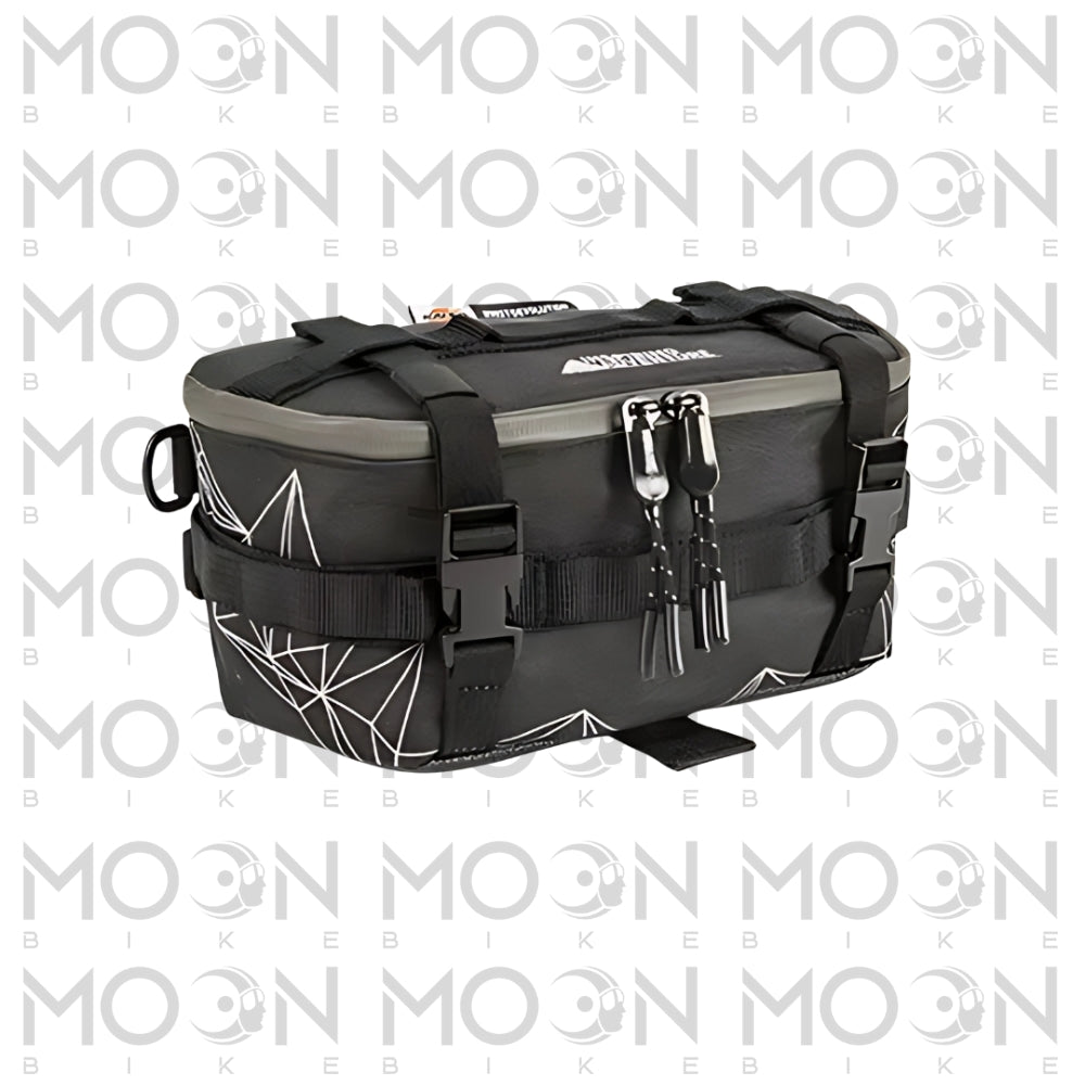 Borsello da Manubrio Kappa 3 Litri – Borsa Moto Universale Idrorepellente con Sistema M.O.L.L.E.