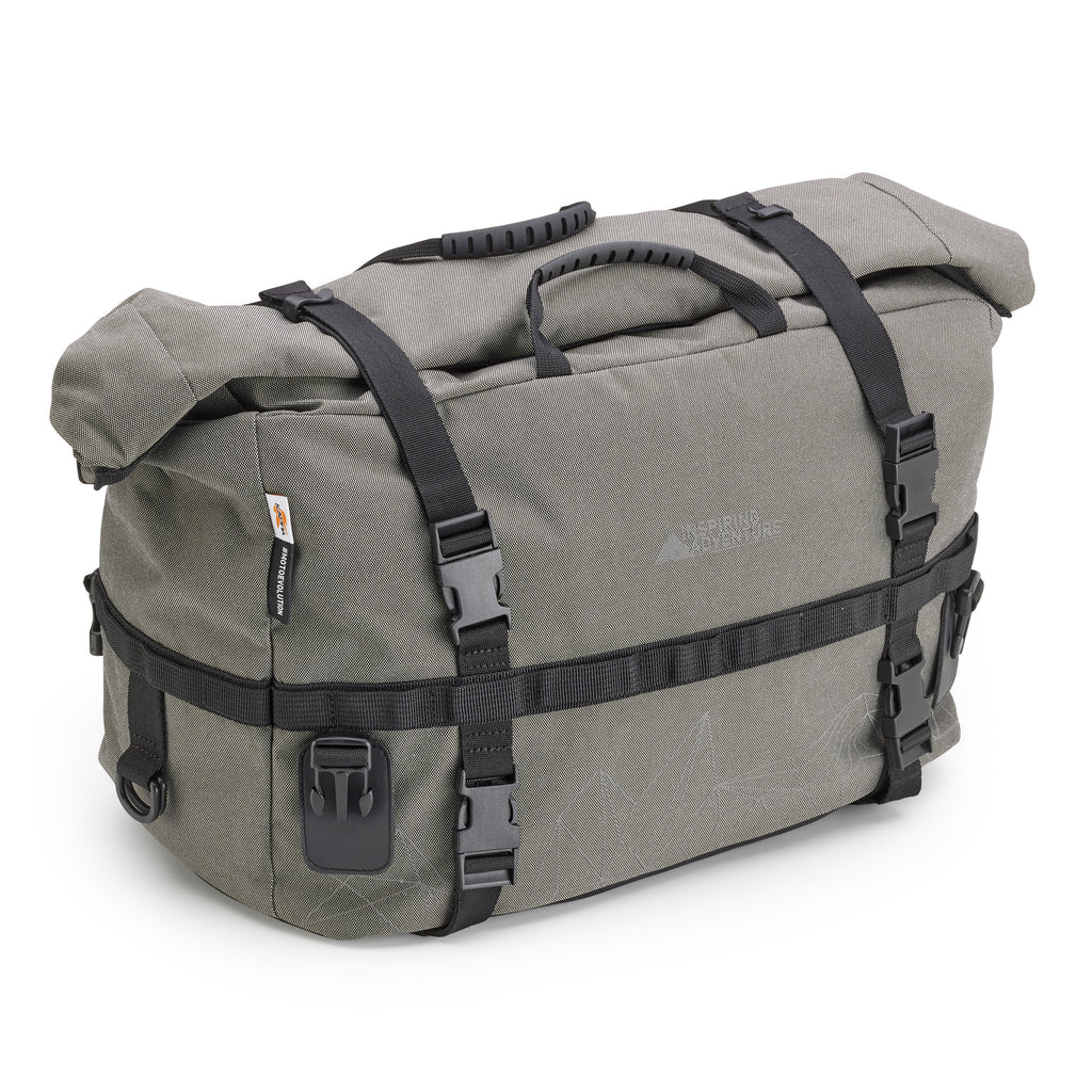 Kappa Moto Borsone da Sella Kappa RA318 32 Litri – Borsa Moto Impermeabile Trasformabile in Zaino Nero Borse e zaini da moto - Moon Bike - Vista 4