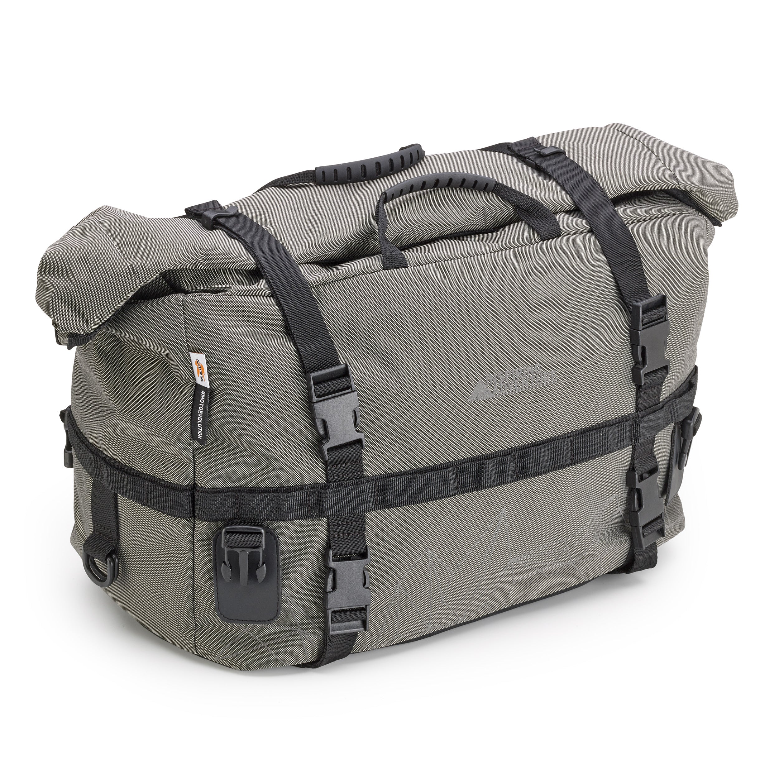 Kappa Moto Borsone da Sella Kappa RA318 32 Litri – Borsa Moto Impermeabile Trasformabile in Zaino Nero Borse e zaini da moto - Moon Bike - Vista 4