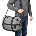 Kappa Moto Borsone da Sella Kappa RA318 32 Litri – Borsa Moto Impermeabile Trasformabile in Zaino Nero Borse e zaini da moto - Moon Bike - Vista 1