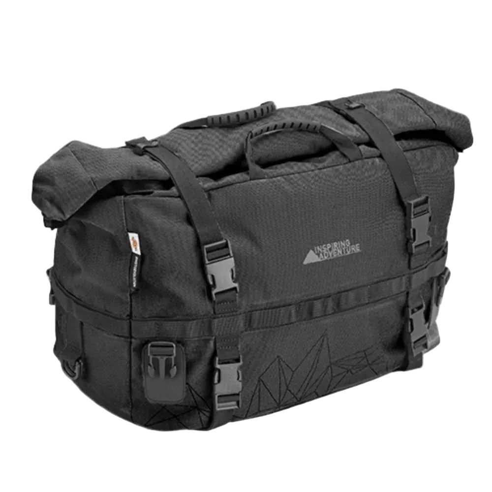 Kappa Moto Borsone da Sella Kappa RA318 32 Litri – Borsa Moto Impermeabile Trasformabile in Zaino Nero Borse e zaini da moto - Moon Bike - Vista 3