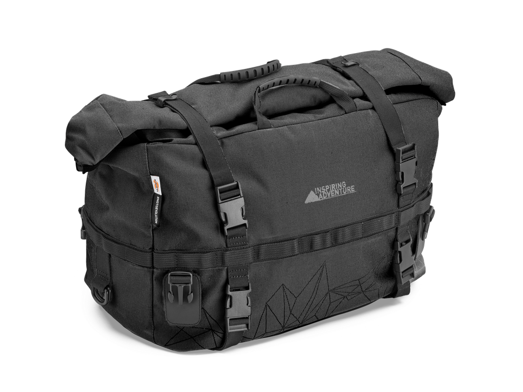 Borsone da Sella Kappa RA318BK 32 Litri Nero – Borsa Moto Impermeabile Trasformabile in Zaino - Moon Bike - Vista 2