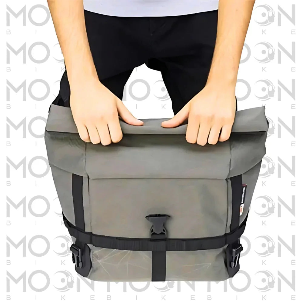 Kappa Moto Borsa da Sella Kappa 19 Litri – Borsa Moto Impermeabile con Sistema MML Nero Stoccaggio e carico per veicoli - Moon Bike - Vista 3