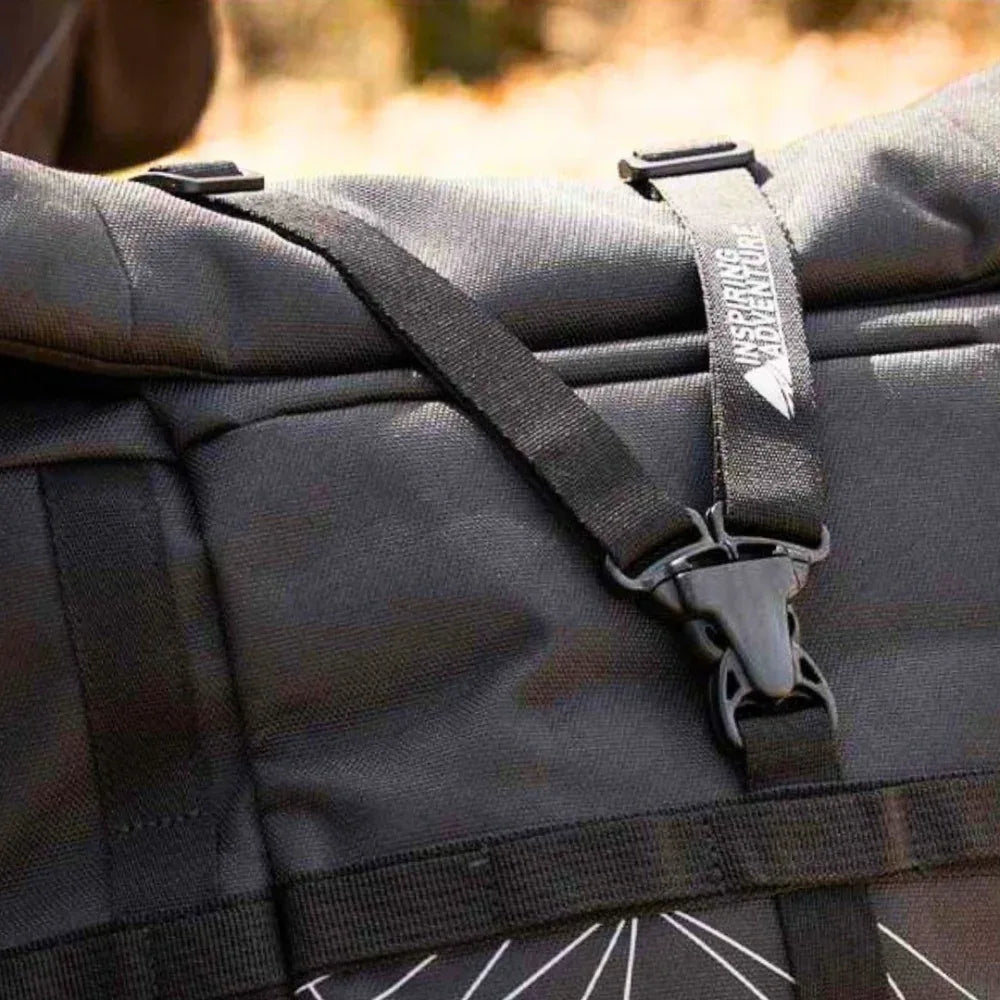 Kappa Moto Borsa da Sella Kappa 19 Litri – Borsa Moto Impermeabile con Sistema MML Nero Stoccaggio e carico per veicoli - Moon Bike - Vista 7