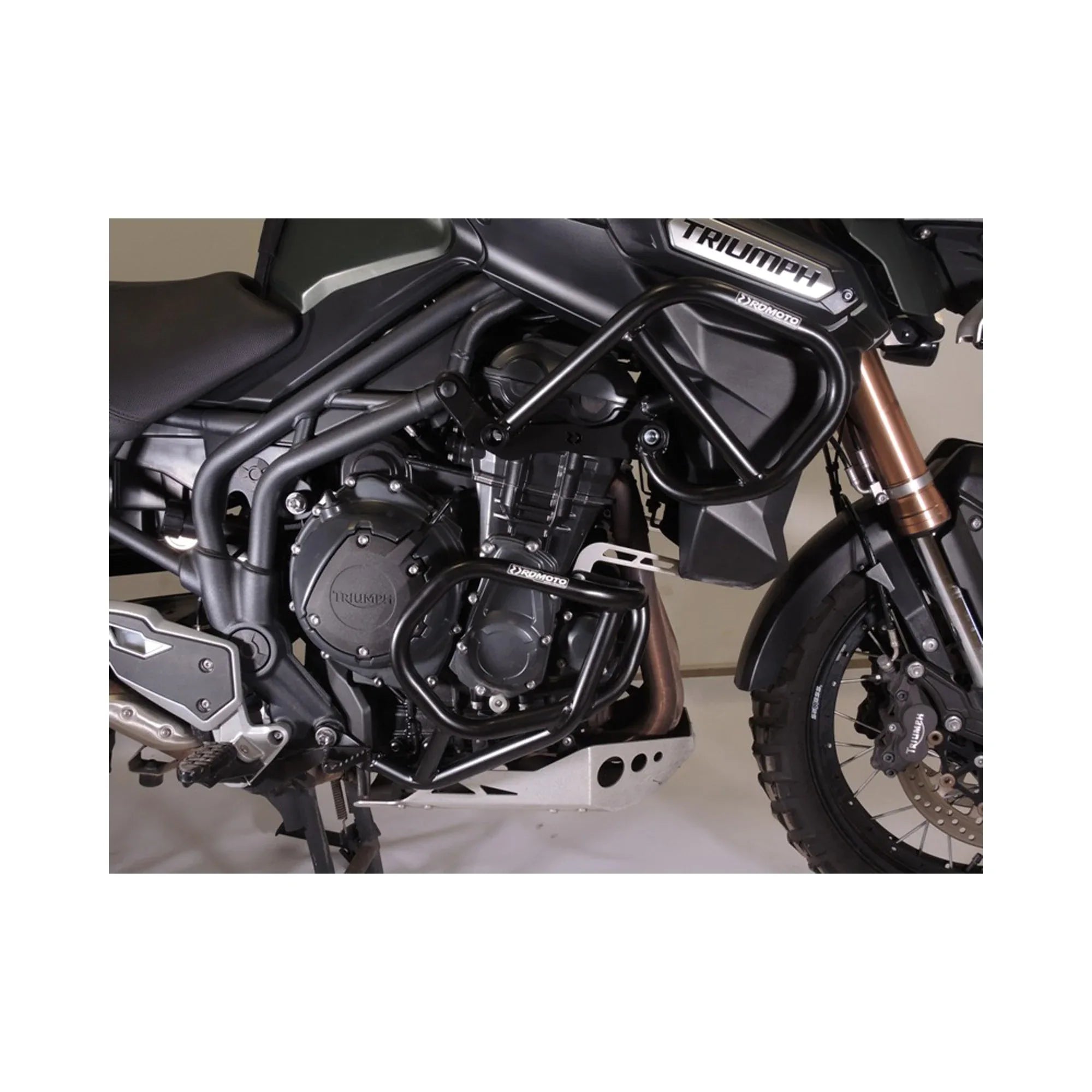 RD Moto Paramotore Triumph Tiger 1200 Explorer/XC '11-'15, Superiore + Inferiore Paramotore Moto