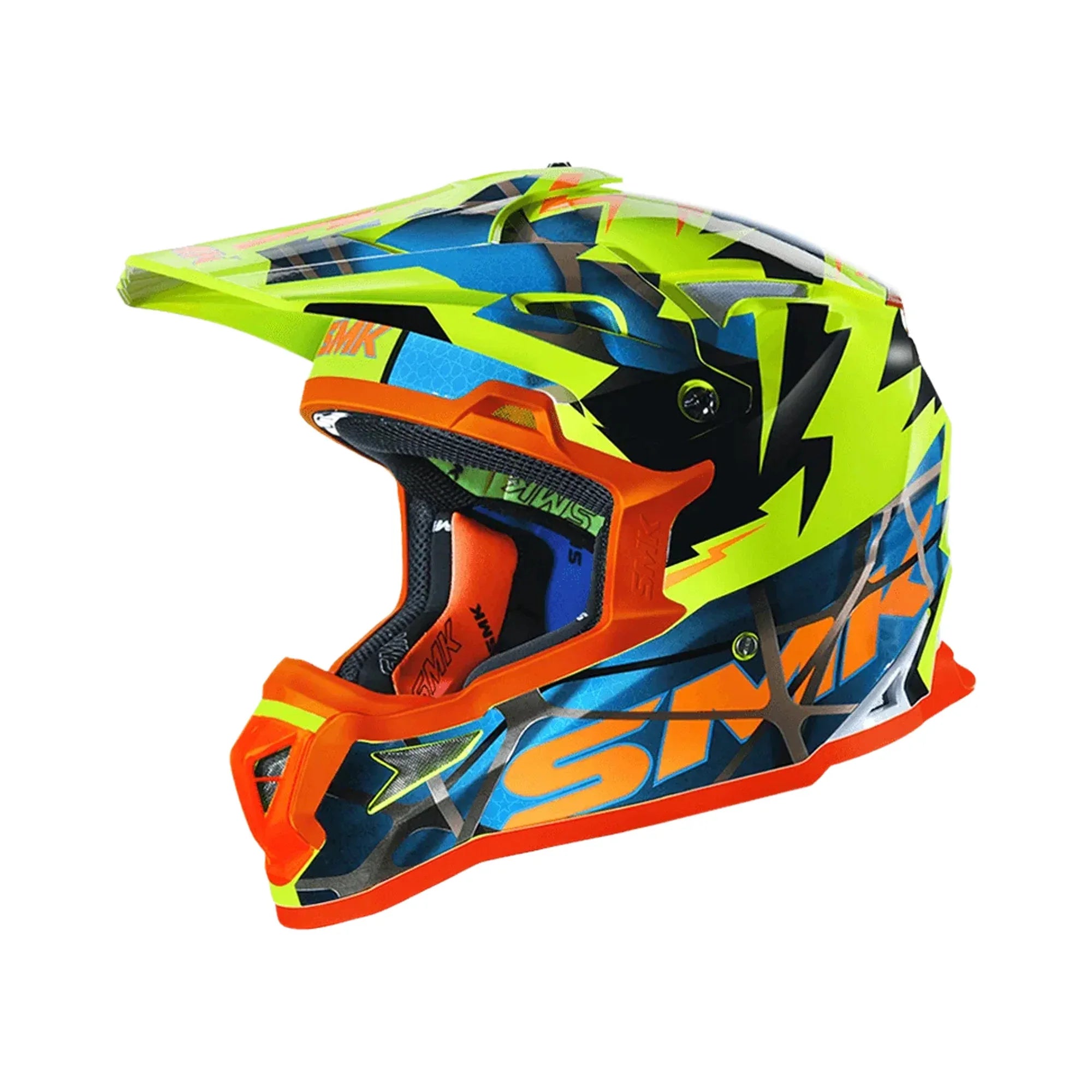 SMK Allterra Fulmine Casco Motocross