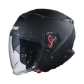 SMK SMK GTJ Casco Jet Nero Opaco – ECE 22.06 Visiera Parasole Integrata Nero Caschi aperti - Moon Bike - Vista 1