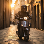 SMK SMK GTJ Casco Jet Nero Opaco – ECE 22.06 Visiera Parasole Integrata Nero Caschi aperti - Moon Bike - Vista 6