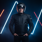 SMK SMK GTJ Casco Jet Nero Opaco – ECE 22.06 Visiera Parasole Integrata Nero Caschi aperti - Moon Bike - Vista 10