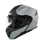 SMK Gullwing Grigio Chiaro Casco Modulare Flip-Up P/J ECE 22.06, codice 161302 — SMK
