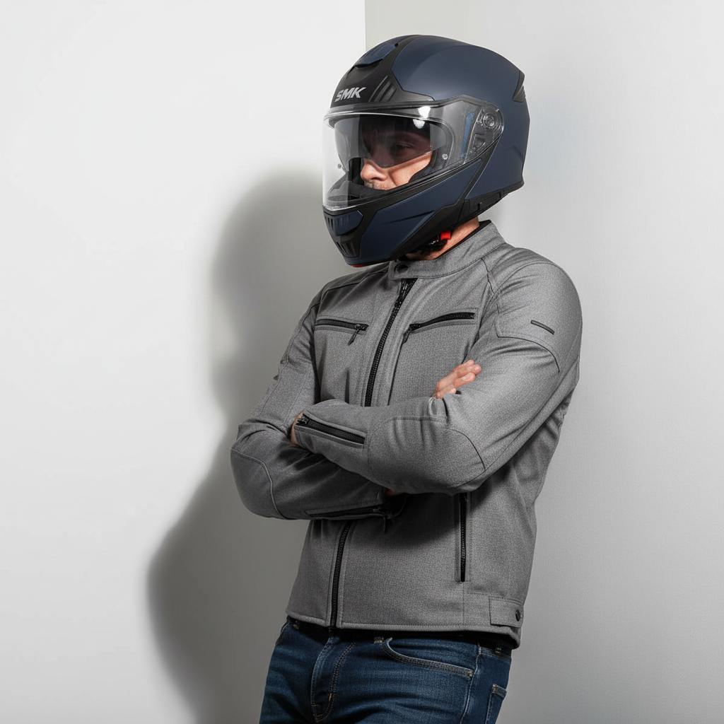SMK Gullwing Blu – Casco Modulare Flip-Up P/J ECE 22.06