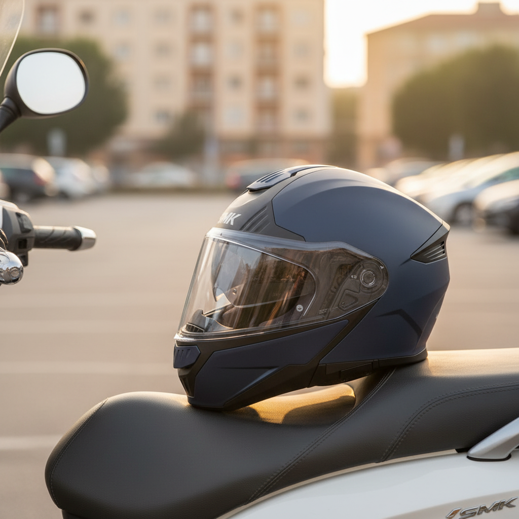 SMK Gullwing Blu – Casco Modulare Flip-Up P/J ECE 22.06