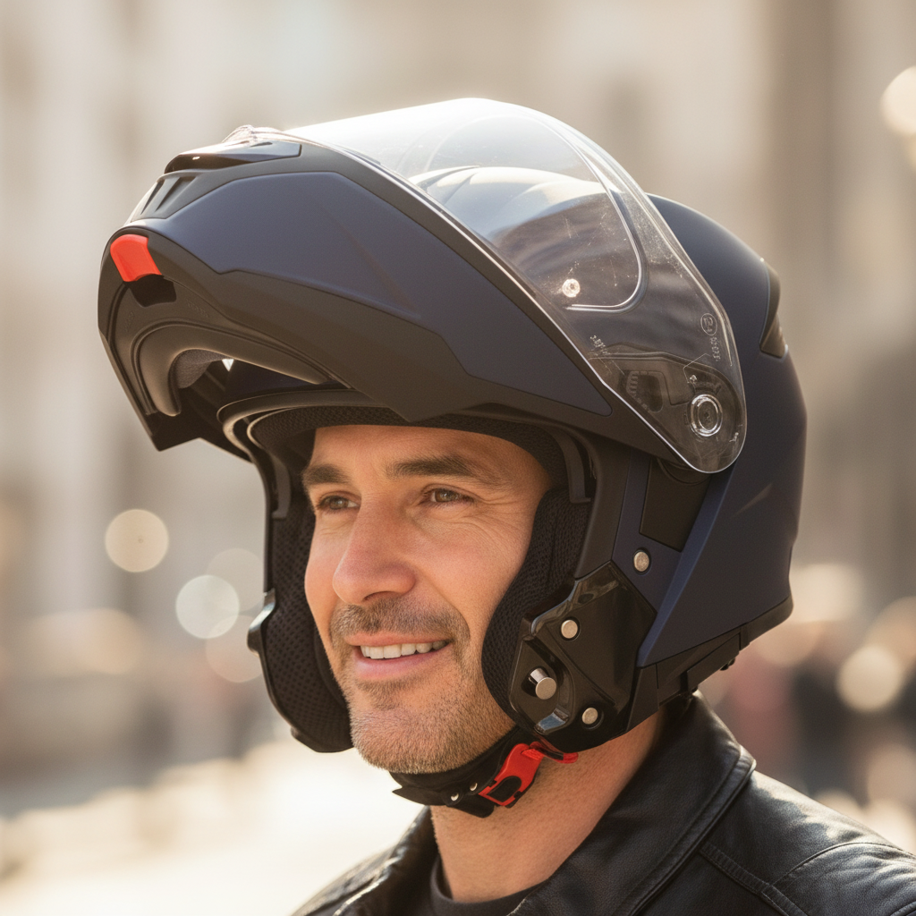SMK Gullwing Blu – Casco Modulare Flip-Up P/J ECE 22.06