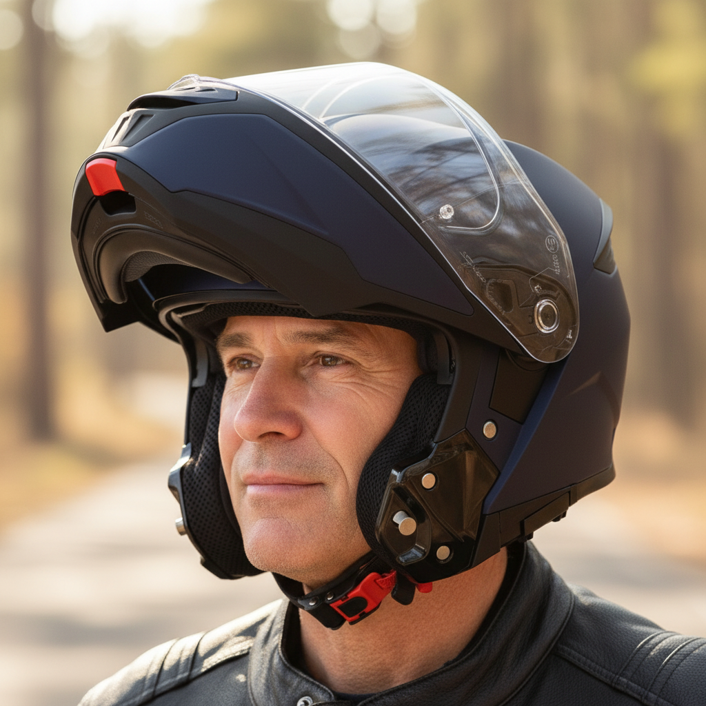 SMK Gullwing Blu – Casco Modulare Flip-Up P/J ECE 22.06