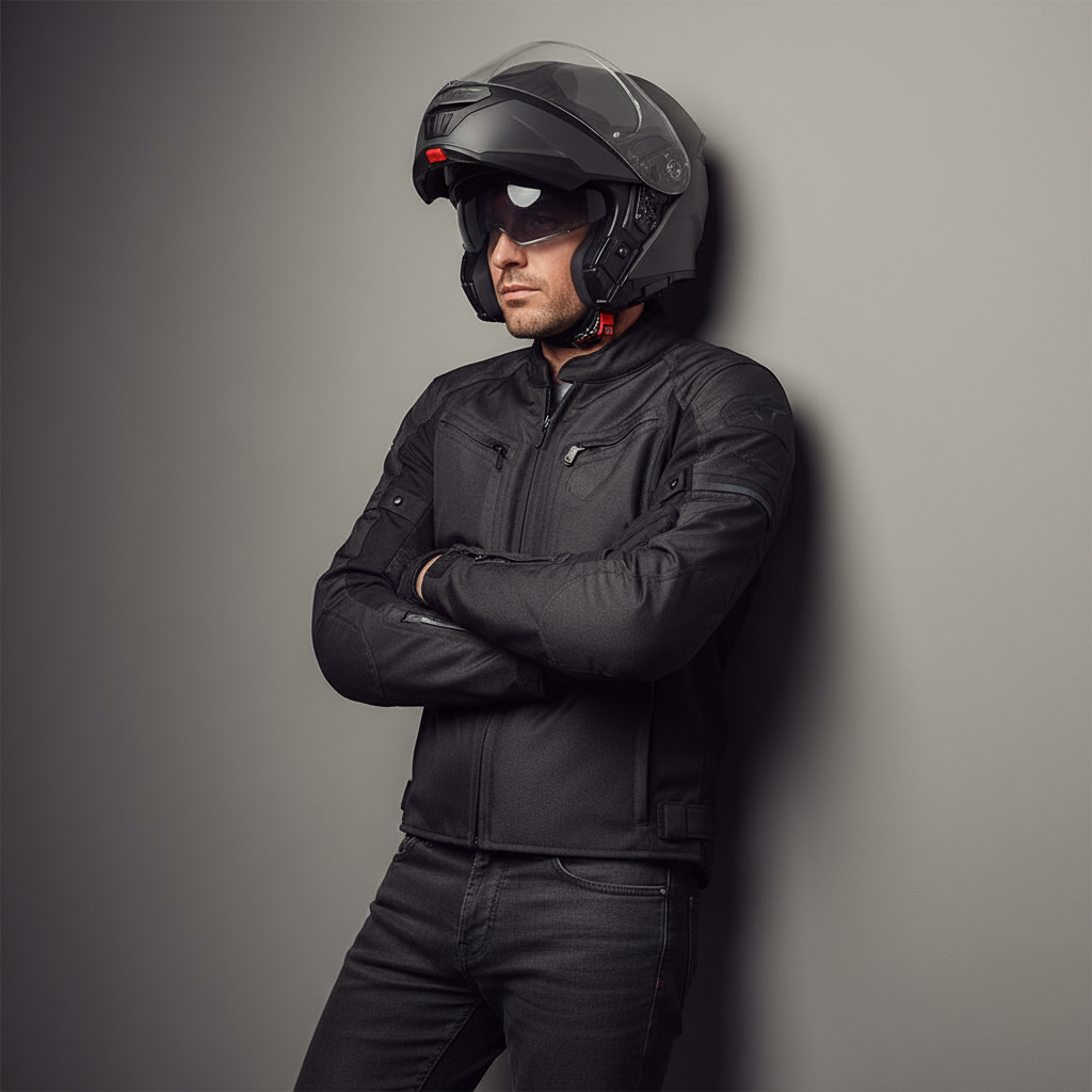 SMK Gullwing Grigio Matto – Casco Modulare Flip-Up P/J ECE 22.06