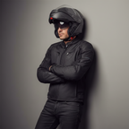 SMK Gullwing Grigio Matto – Casco Modulare Flip-Up P/J ECE 22.06