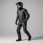 SMK Hybrid EVO Nero Opaco – Casco Modulare 5in1 P/J - Moon Bike - Vista 11
