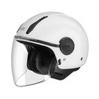 SMK Laminar Casco Jet Bianco