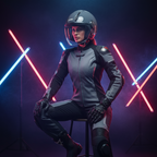 SMK Laminar Casco Jet Grigio Scuro – ECE 22.06 - Moon Bike - Vista 12