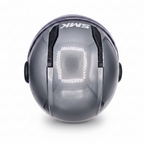 SMK Laminar Casco Jet Grigio Scuro – ECE 22.06 - Moon Bike - Vista 4