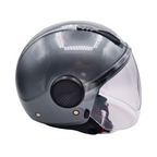 SMK Laminar Casco Jet Grigio Scuro – ECE 22.06 - Moon Bike - Vista 5