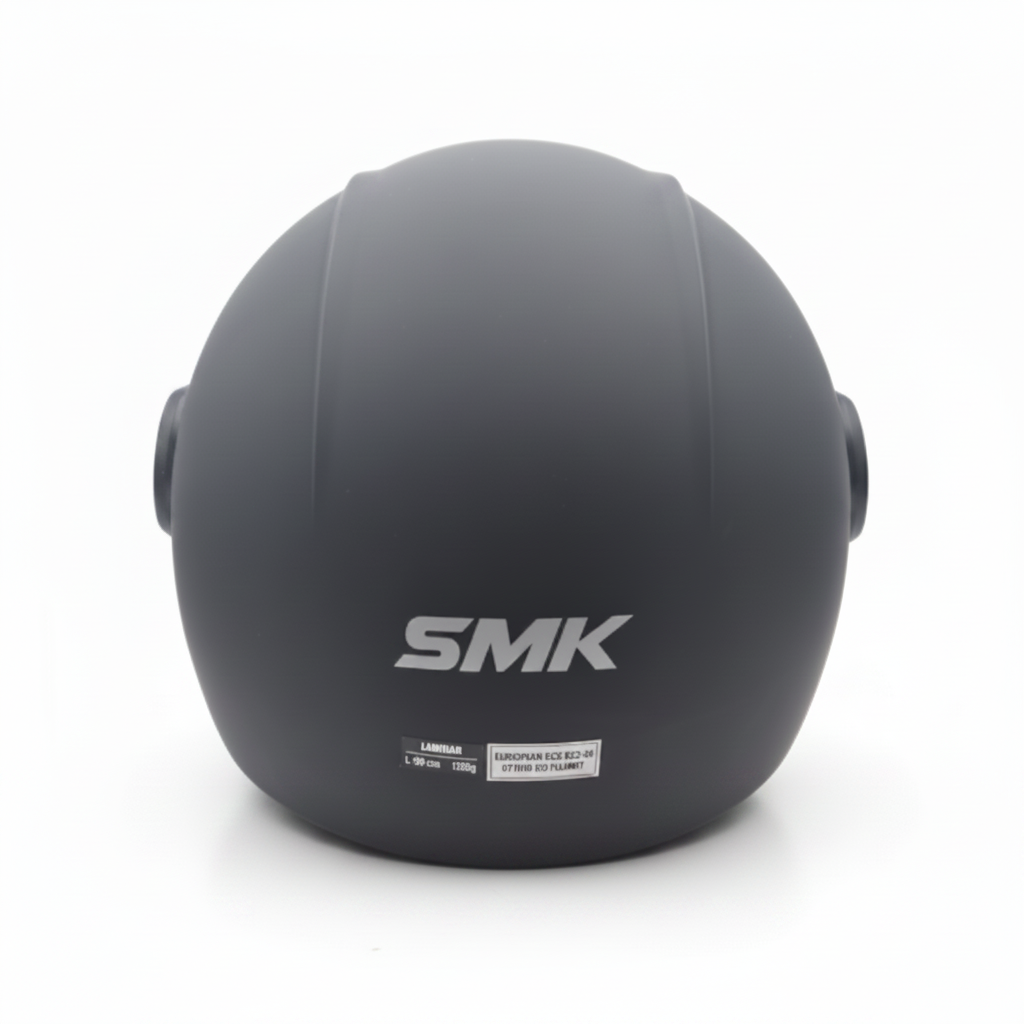 SMK Laminar Casco Jet Nero Opaco – ECE 22.06